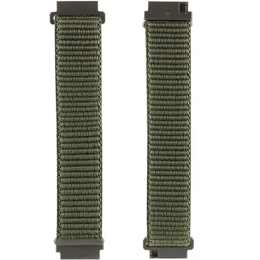 Ремешок Nylon для Smart Watch 22mm Зеленый / Green - фото 2