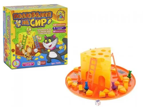 Настольная игра "Охота на сыр" 7235 FUN GAME (6945717432284) - фото 1