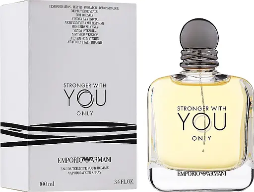 Оригінал Giorgio Armani Emporio Armani Stronger With You Only 100 мл ТЕСТЕР - фото 1