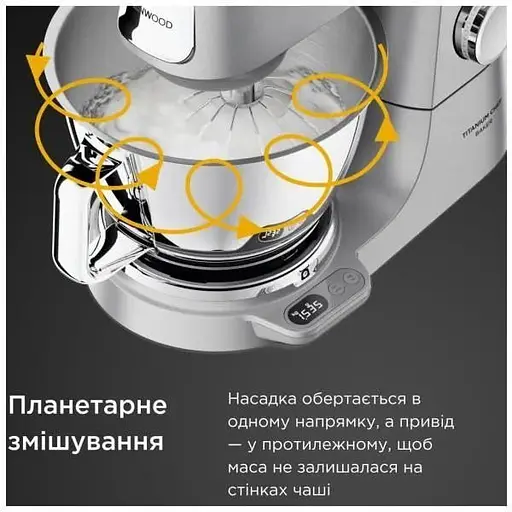 Кухонная машина Kenwood Titanium Chef Baker KVC85.004SI - фото 8