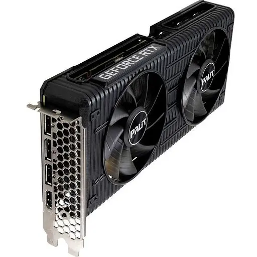 Видеокарта Palit GeForce RTX 3050 Dual NE63050019P1-190AD (79038) - фото 3