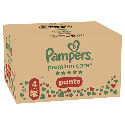 Підгузки-трусики Pampers Premium Care Pants 4 (9-15 кг) 114 шт.  - фото 2
