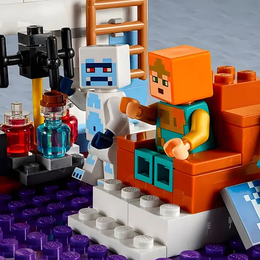 Конструктор Minecraft Крижаний замок на 499 деталей (11806) - фото 7