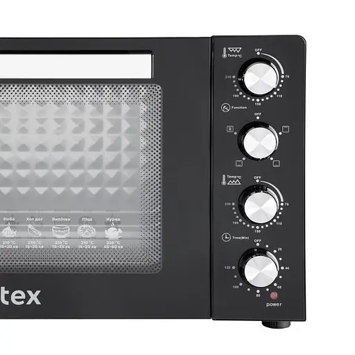 Електрична піч Rotex ROT455-B2G EUROSTANDART - фото 8