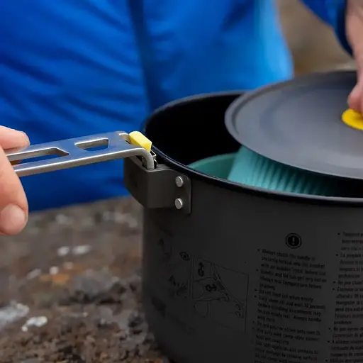 Набір посуду Sea To Summit Frontier UL One Pot Cook Set 2P (1033-STS ACK027031-122102) - фото 4