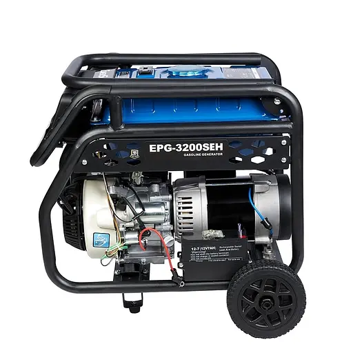 Генератор бензиновий 2.8 кВт EnerSol EPG-3200SEH з двигуном Honda GP-200 (41-00464) - фото 4