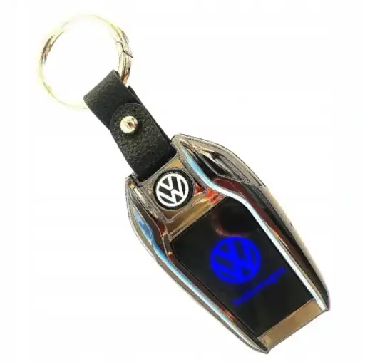 Елегантний Брелок-Запальничка Для Ключів C.F. Volkswagen - Світлодіодна Лампа Розжарювання З РК-екраном - фото 2