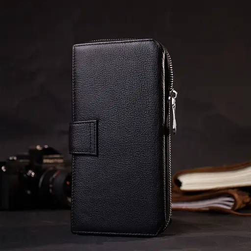 Шкіряний жіночий гаманець ST Leather 10.5х20х3 см acs0026959 - фото 8