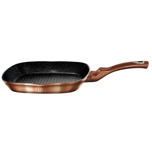 Сковорода-гриль Berlinger Haus Rose Gold Metallic Line 28 см (BH 1889)