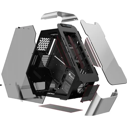 Корпус JONSBO TR03-G Silver - фото 4