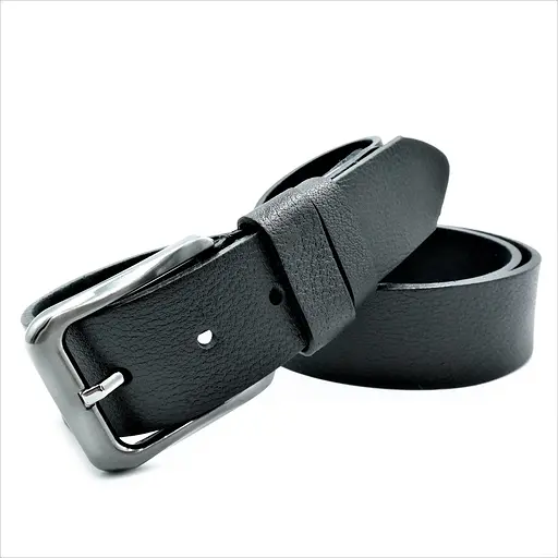 Ремінь шкіряний Le-Mon чоловічий 110-130х4 см acs0024338 - фото 2