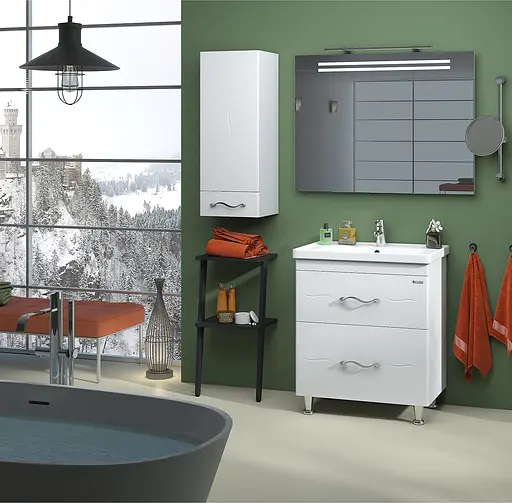 Полупенал Sanwerk "Миндаль Air" 35 белый MV0000444 правый, Белый - фото 4