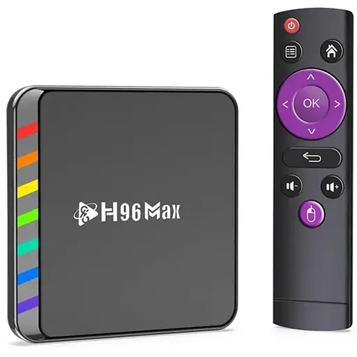 H96 MAX W2 2/16Gb Amlogic S905W2 Android 11.0 Smart TV Box, Смарт ТВ 4K HDR приставка налаштування Android TV у подарунок, YouTube та фільми без реклами - фото 5