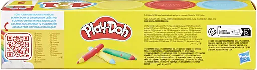 Набор массы для лепки Набор Play-Doh Back to School, 5 баночек (G1860) - фото 2