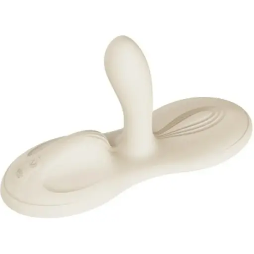 Вібратор Zalo Flora Smart Vibrating Pad 26.2 см білий