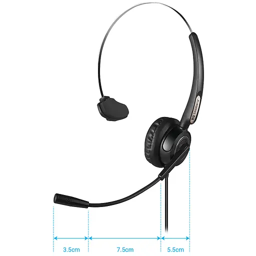 Навушники Sandberg USB Office Headset Pro Mono з мікрофоном - фото 4