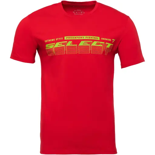 Футболка Select T-Shirt Graded Logo XXXL Red - фото 1