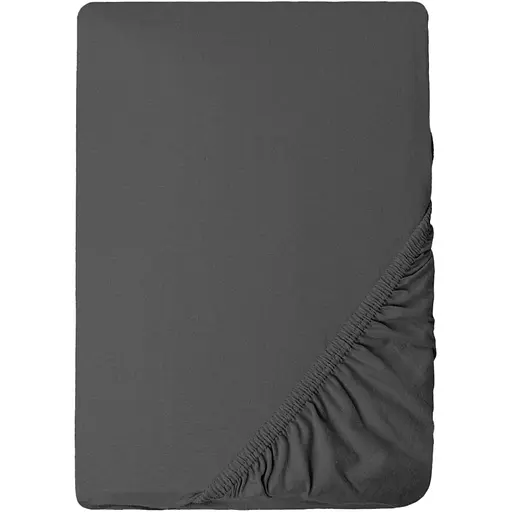 Простирадло Ideia трикотажне на гумці 200х200х35 см (8-10985_т/сірий)