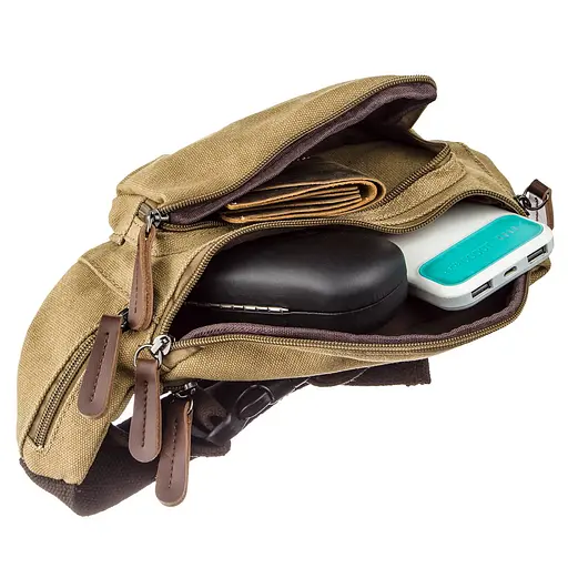 Сумка текстильна Vintage 22х10х3 см sum0012271 - фото 3