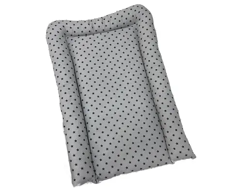 Матрац Moontime на пеленальний стіл "Зірочки графітові" - фото 1