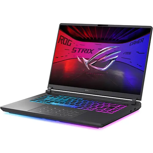 Ноутбук Ігровий ASUS ROG Strix G16 G615LR з процесором Intel Core Ultra 7 255HX pana la 5.2GHz, 16", 2.5K WQXGA, IPS, 240Hz, G-Sync, 32GB DDR5, 1TB SSD, GeForce RTX OS, Eclipse сірий - фото 7