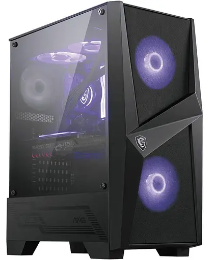 Корпус MSI MAG Forge 100M Black (MAG Forge 100M) Без БП - фото 1