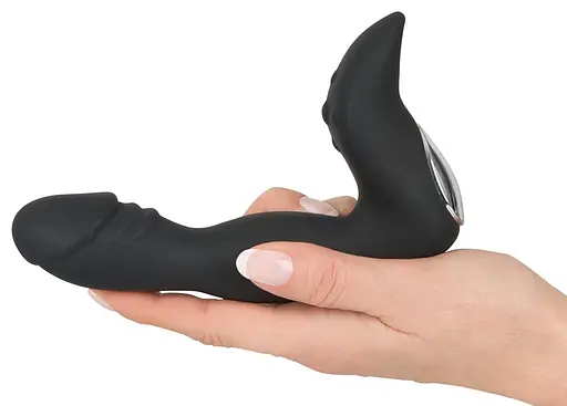 Масажер простати Rebel Rechargeable Prostate Stimulator, 12.7 см чорний - фото 4