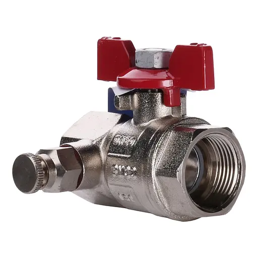 Кран кульовий повнопрохідний Arco VA30 3/4″ 152204 з краном Маєвського - фото 1