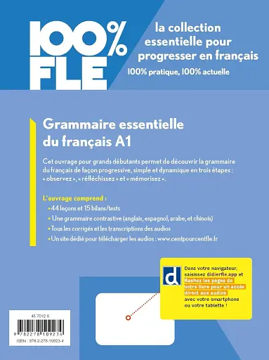 100% FLE A1 Grammaire essentielle du francais Livre + didierfle.app - фото 2