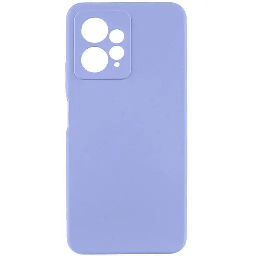 Чехол Lakshmi Silicone Cover Full Camera (AAA) для Xiaomi Redmi Note 12 4G Сиреневый / Dasheen