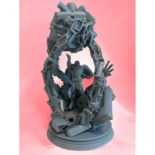 Фигурка Магнето размер 125 мм высококачественная 3д печать коллекционный сувенир геймеру - фото 2