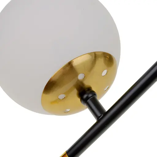 Стильное Бра Brille на 1 лампочку BR-01 474W/1 E27 AB/BK - фото 6