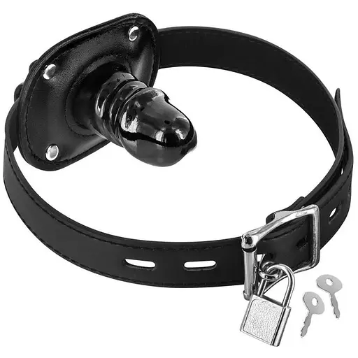 Кляп з маленьким фалоімітатором Fetish Tentation Penis Gag T1