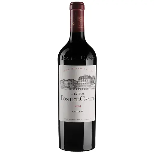 Вино Château Pontet Canet 5-eme GCC Pauillac AOC 2014 красное сухое 0.75 л - фото 1