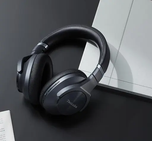 Беспроводные накладные наушники Technics EAH-A800 Bluetooth (Черные) - фото 6