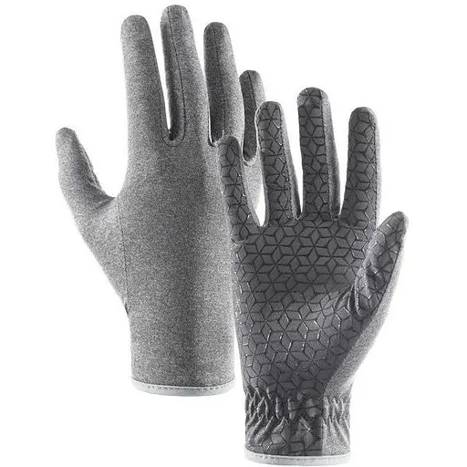 Перчатки нескользкие трикотажные Naturehike NH21FS035 размер XL серые