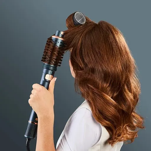 Фен-щітка Rowenta Air Rotate 1300 Вт чорно-золотий (UB9920E0) - фото 8