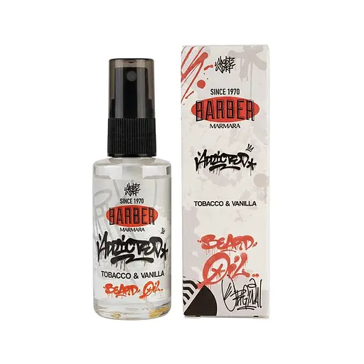 Олія для бороди Tobacco&Vanilla Marmara Barber 50 мл (BBO-50-TV) - фото 1