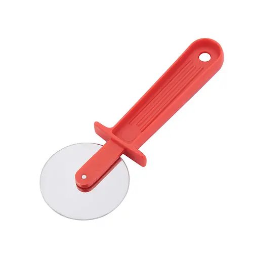 Ніж роликовий для піци та тіста 18.5 см, Kitchette Червоний 83370 - фото 1