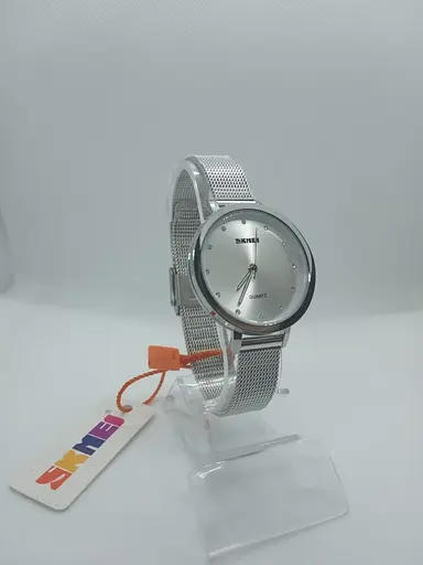 Женские классические часы Skmei 1291 angel (Серебристый) - фото 6