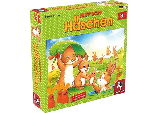 Настільна гра Pegasus Spiele Стрибок-скок, Кролик (Hopp Hopp Haschen) (англ., нім.) (PS031)