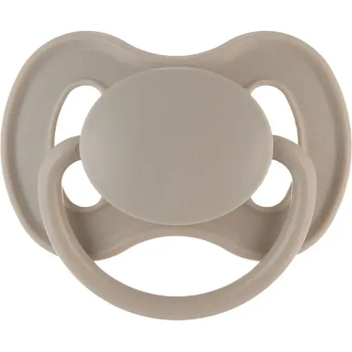 Уцінка. Пустушка латексна кругла Canpol babies Nude 6-18 місяців бежева (23/224_bei)