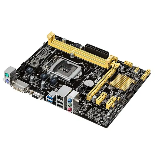 Материнская плата Asus B85M-K LGA 1150 (B85M-K) Б/У - фото 2