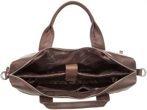 Чоловіча шкіряна сумка SHVIGEL 41х30х7-10 см sum0012574 - фото 4