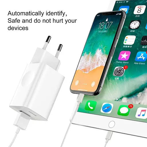 Зарядний пристрій адаптер Baseus quick charge мережевий блок живлення (CCALL-BX02) - фото 6