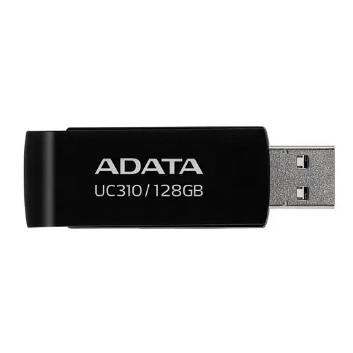 Флеш-накопичувач Adata Flash 128Gb USB 3.2 UC310 Black (UC310-128G-RBK) - фото 2