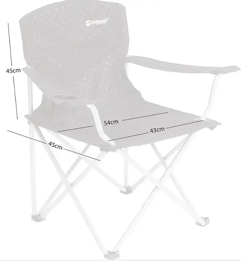 Стул раскладной Outwell Catamarca Night Blue (470412) - фото 2