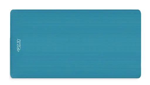 Коврик (мат) спортивный 4FIZJO NBR 190 x 100 x 1.5 см для йоги и фитнеса Sea Green (P-5905973407137) - фото 1