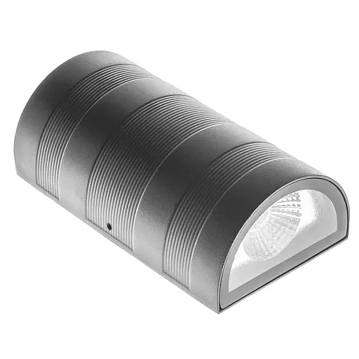 Підсвітка Brille LED фасадна IP65 AL-219/2х3W NW COB BK