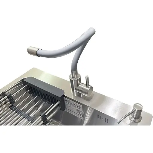 Комплект мойка + смеситель Romzha Arta U-650S Max (C) - фото 2